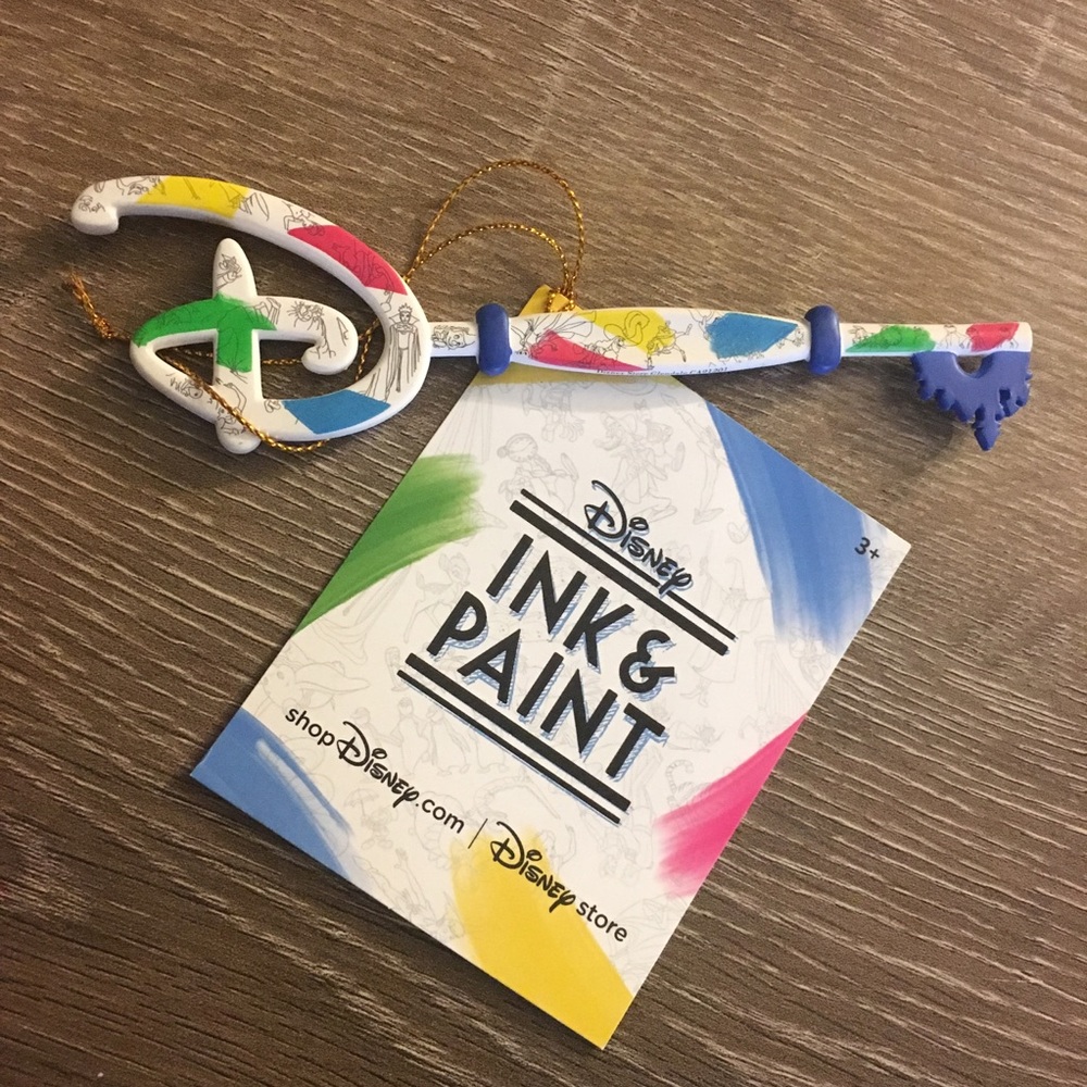 NEW Disney Ink Paint Key - Picture 2 of 3